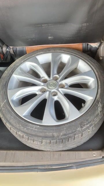 Bộ mâm R18 màu Bạc, hợp kim  Đã qua sử dụng. Mua bán Phụ tùng xe tại Thành phố Phan Thiết Bình Thuận được đăng bởi Phan Đình Thắng hình 1
