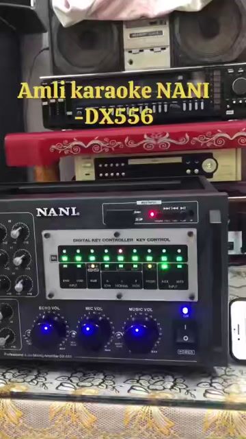 Đẩy liền vang NANI DX-556 ( đẹp như mới). Mua bán Tivi, Âm thanh tại Quận Ninh Kiều Cần Thơ được đăng bởi Khoile audio cần thơ hình 1
