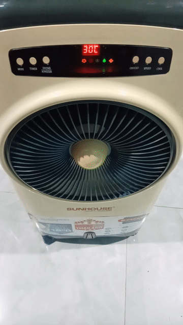 Quạt hơi nước SUNHOUSE. Mua bán Quạt tại Huyện Mỏ Cày Bắc Bến Tre được đăng bởi Hai Nguyen hình 1