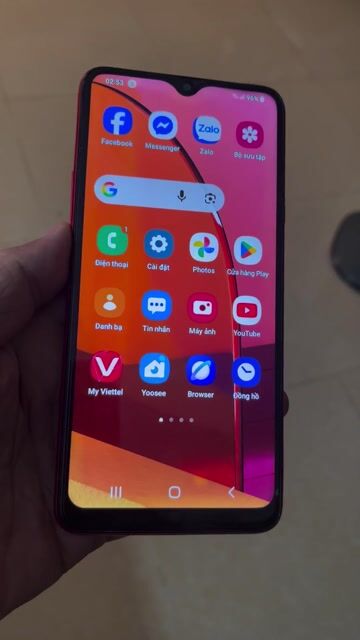 SAMSUNG A20S MÀU ĐỎ HIẾM ĐÃ SỬ DỤNG CÒN NGUYÊN ZIN. Mua bán Điện thoại tại Quận Bình Thạnh Tp Hồ Chí Minh được đăng bởi Mỹ BT hình 1