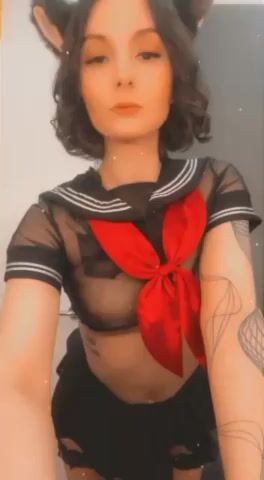 Model - SamantaFireball tight