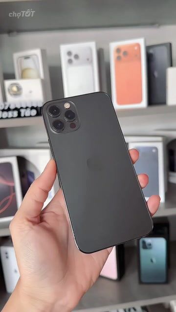 ✅iPhone 12 Pro 128GB Xám 98% - full pin cao. Mua bán Điện thoại tại Thị xã Bến Cát Bình Dương được đăng bởi Boss Táo hình 1