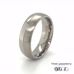 7mm Contrast Titanium Court Wedding Ring 360 Video two