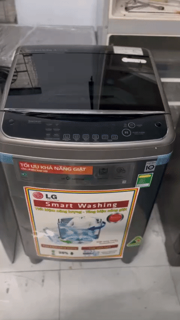 Máy giặt LG T2312DSAM 12kg Xám Smart Inverter. Mua bán Máy giặt tại Quận 7 Tp Hồ Chí Minh được đăng bởi điện lạnh quận 7 hình 1