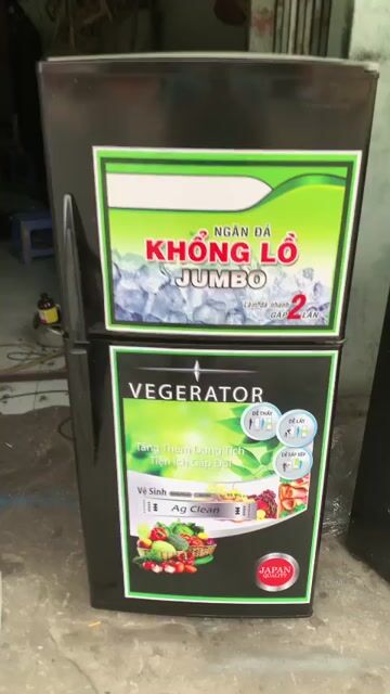 Tủ lạnh Jumbo Vegerator Đen. Mua bán Tủ lạnh tại Quận 1 Tp Hồ Chí Minh được đăng bởi Thuỳ Linh hình 1