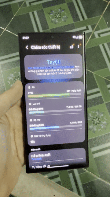 Samsung S23 Ultra 256GB Đen Việt Nam Like New. Mua bán Điện thoại tại Quận 8 Tp Hồ Chí Minh được đăng bởi ti ti hình 1