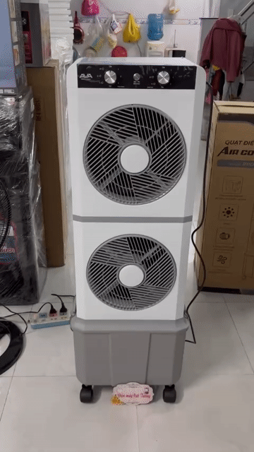 Quạt hơi nước AVA RPD-60T 2 tầng. Mua bán Quạt tại Huyện Bình Chánh Tp Hồ Chí Minh được đăng bởi Điện Máy Cát Tường hình 1