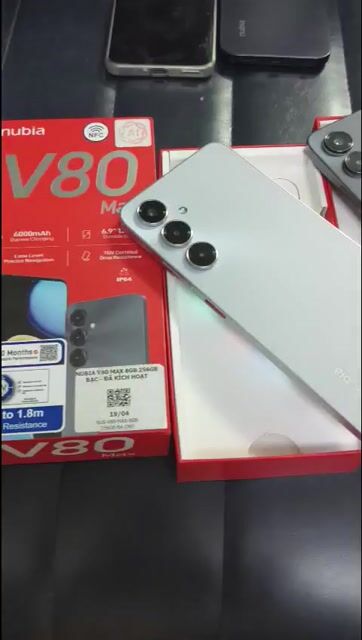 Nubia V80 Max 20GB/256GB Xám, Bạc. Mua bán Điện thoại tại Quận 1 Tp Hồ Chí Minh được đăng bởi trùm giá rẻ hình 1
