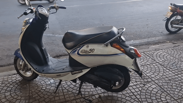 SYM Elite 50 Xanh trắng 11624 km. Mua bán Xe máy tại Quận Bình Thạnh Tp Hồ Chí Minh được đăng bởi nguyễn Loan hình 1