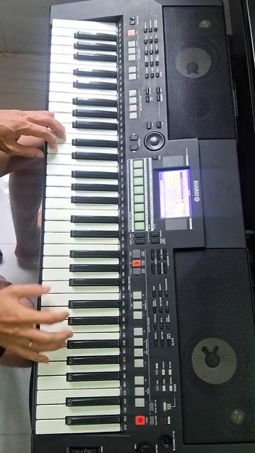 Đàn Organ Yamaha Đen Nhật Bản. Mua bán Nhạc cụ tại Huyện Nhà Bè Tp Hồ Chí Minh được đăng bởi MinhKhang hình 1
