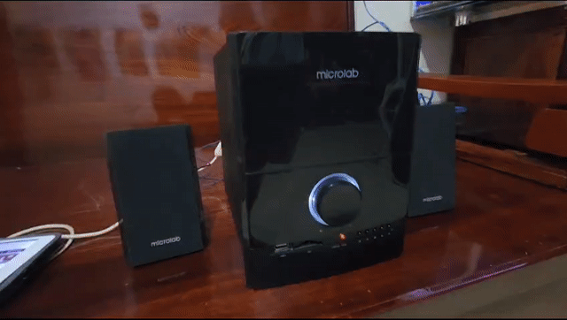 Loa vi tính Microlab M500U Đen. Mua bán Tivi, Âm thanh tại Thành phố Long Xuyên An Giang được đăng bởi Hàng cũ thanh lý hình 1