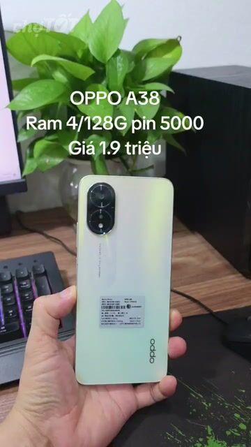 OPPO A38 128GB zin mượt máy bền. Mua bán Điện thoại tại Quận Hà Đông Hà Nội được đăng bởi Shop Điện Thoại Cũ Zin hình 1