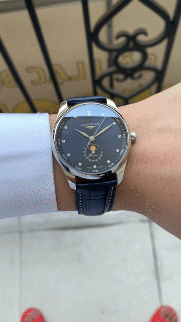 Đồng hồ Longines Master L2.919.4.97.0 Nam Xanh. Mua bán Đồng hồ tại Quận Ba Đình Hà Nội được đăng bởi Mạnh Tiến Đồng Hồ Chính Hãng  hình 1
