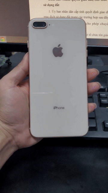 Apple iPhone 8 Plus 64GB Vàng. Mua bán Điện thoại tại Thị xã Tân Uyên Bình Dương được đăng bởi Mr. Dũng hình 1