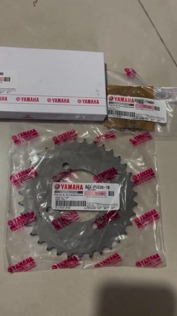 Nhông sên dĩa Yamaha Kim loại. Mua bán Phụ tùng xe tại Quận 7 Tp Hồ Chí Minh được đăng bởi phúc Nguyễn   hình 1