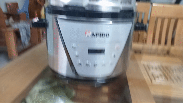 Nồi áp suất điện Rapido RPC900-D 5 lít Inox 304. Mua bán Bếp, lò, đồ điện nhà bếp tại Quận Sơn Trà Đà Nẵng được đăng bởi khánh hình 1