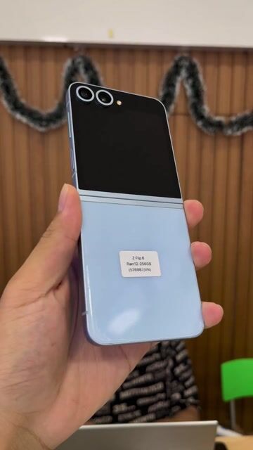 Samsung Galaxy Z Flip 6 256GB Xanh dương. Mua bán Điện thoại tại Quận Ngô Quyền Hải Phòng được đăng bởi lê thanh thuỷ hình 1