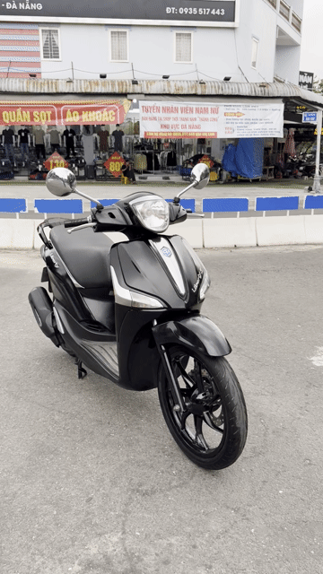 Piaggio Liberty S 2017 Đen. Mua bán Xe máy tại Quận Liên Chiểu Đà Nẵng được đăng bởi Xe máy cũ đức nguyễn hình 1