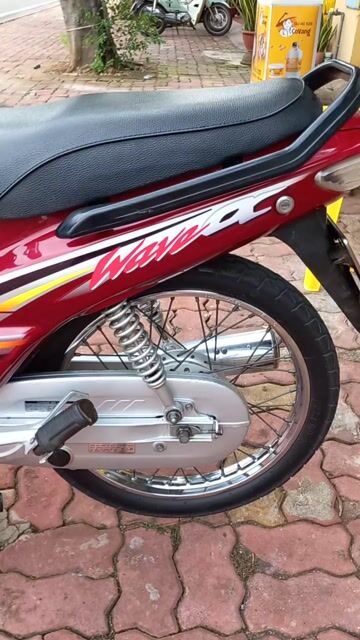 Honda Wave Alpha 2003 Đỏ. Mua bán Xe máy tại Huyện Châu Đức Bà Rịa - Vũng Tàu được đăng bởi anh bach hình 1