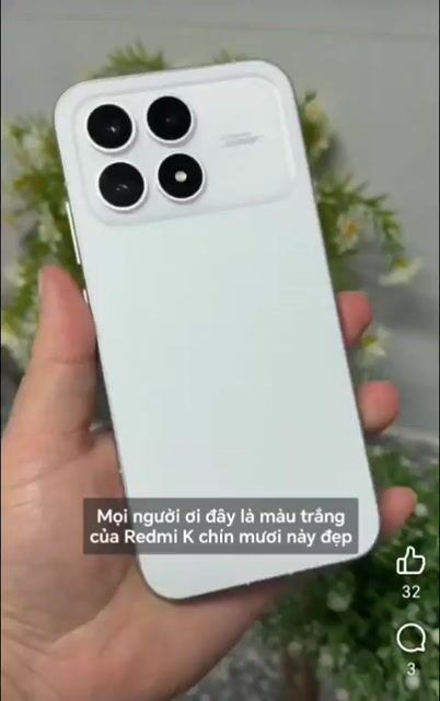 Xiaomi K90 Trắng 12/256GB likenew fullbox. Mua bán Điện thoại tại Thành phố Bến Tre Bến Tre được đăng bởi BinBin hình 1