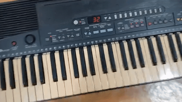 Đàn Organ Yamaha PSR-310 Đen. Mua bán Nhạc cụ tại Thành phố Dĩ An Bình Dương được đăng bởi Nguyễn Hoàng hình 1