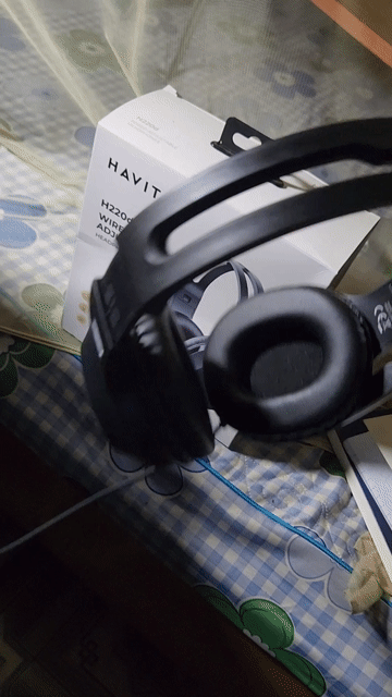 tai nghe Headphone Havit H220d Đen đã sử dụng. Mua bán Tivi, Âm thanh tại Thành phố Pleiku Gia Lai được đăng bởi Hà Lê hình 1