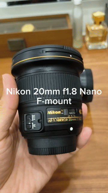 Ống kính Nikon 20mm f1.8 Nano Rất mới. Mua bán Máy ảnh, Máy quay tại Quận Thanh Khê Đà Nẵng được đăng bởi ‎Phan Duy Hào‎  hình 1