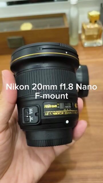 Ống kính Nikon 20mm f1.8 Nano Rất mới. Mua bán Máy ảnh, Máy quay tại Quận Thanh Khê Đà Nẵng được đăng bởi ‎Phan Duy Hào‎  hình 1