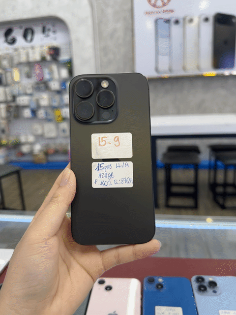 iPhone 15 Pro 128GB Đen LL/A. Mua bán Điện thoại tại Thành phố Thủ Dầu Một Bình Dương được đăng bởi Phong Le hình 1