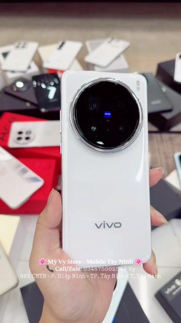 Vivo X200 Pro 5G . Phiên bản  12/256Gb - Pin 99%. Mua bán Điện thoại tại Thành phố Tây Ninh Tây Ninh được đăng bởi Mỹ Vy Store Mobile Tây Ninh hình 1