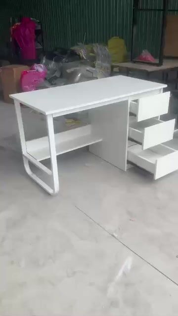 HỘC TỦ LIỀN KỆ, BÀN LÀM VIỆC 3 NGĂN KÉO ĐỦ MÀU