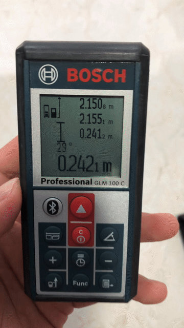 Máy đo khoảng cách laser Bosch GLM 100 C. Mua bán Đồ chuyên dụng, Giống nuôi trồng tại Thành phố Thủ Đức Tp Hồ Chí Minh được đăng bởi DENKI DENSHI JP hình 1