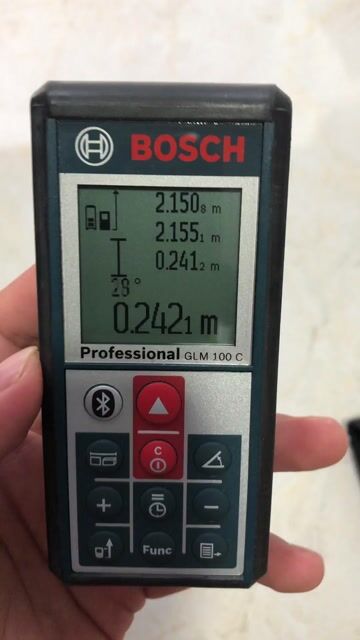 Máy đo khoảng cách laser Bosch GLM 100 C. Mua bán Đồ chuyên dụng, Giống nuôi trồng tại Thành phố Thủ Đức Tp Hồ Chí Minh được đăng bởi DENKI DENSHI JP hình 1