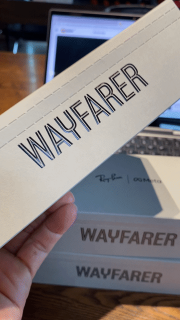 Kính thông minh Ray-Ban Meta Wayfarer Gen 1. Mua bán Thiết bị đeo thông minh tại Quận Hải Châu Đà Nẵng được đăng bởi Nguyễn Du hình 1