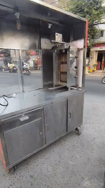 Xe đẩy bán hàng Inox 304 đỏ. Mua bán Đồ chuyên dụng, Giống nuôi trồng tại Quận Tân Bình Tp Hồ Chí Minh được đăng bởi Hương Nhài hình 1