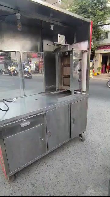 Xe đẩy bán hàng Inox 304 đỏ. Mua bán Đồ chuyên dụng, Giống nuôi trồng tại Quận Tân Bình Tp Hồ Chí Minh được đăng bởi Hương Nhài hình 1
