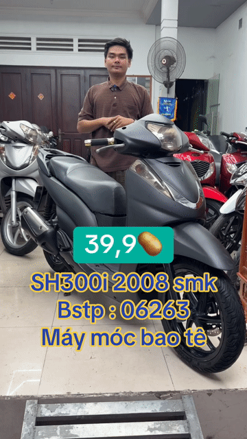Honda SH300i 2008. hỗ trợ góp. Mua bán Xe máy tại Thành phố Thủ Đức Tp Hồ Chí Minh được đăng bởi Lê Hạnh hình 1