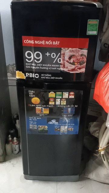 Tủ lạnh Sanyo 150L Đen. Mua bán Tủ lạnh tại Quận 7 Tp Hồ Chí Minh được đăng bởi Điện lạnh giá tốt HL hình 1