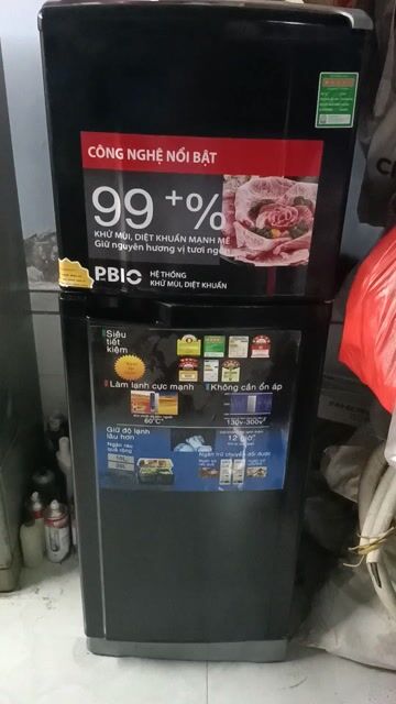 Tủ lạnh Sanyo 150L Đen. Mua bán Tủ lạnh tại Quận 7 Tp Hồ Chí Minh được đăng bởi Điện lạnh giá tốt HL hình 1