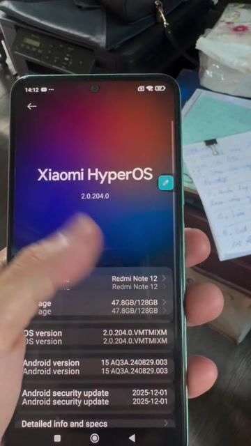 Xiaomi Redmi Note 12 128GB Xanh lá Như mới. Mua bán Điện thoại tại Quận 5 Tp Hồ Chí Minh được đăng bởi Nguyễn Sĩ Hoàng hình 1