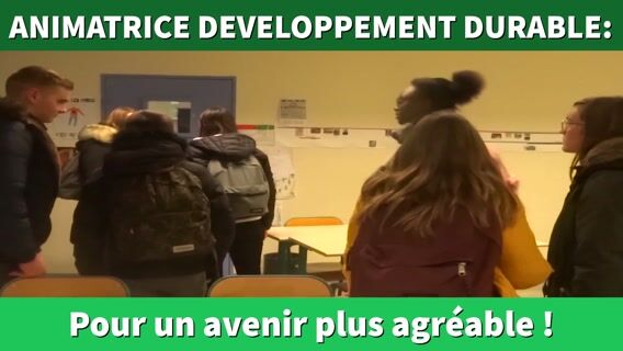 Animatrice développement durable: pour un futur plus agréable