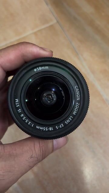Ống kính Canon EF-S 18-55mm IS STM Đen. Mua bán Máy ảnh, Máy quay tại Thành phố Thủ Đức Tp Hồ Chí Minh được đăng bởi Betta Sales hình 1