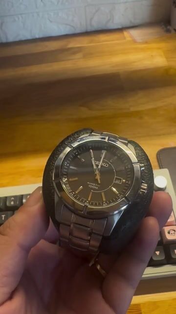 Đồng hồ Seiko Kinetic 5M62-0DA0 kính Sapphire. Mua bán Đồng hồ tại Huyện Đức Trọng Lâm Đồng được đăng bởi 27TN Đức Trọng hình 1