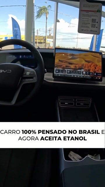 CARRO 100% PENSADO NO BRASIL E AGORA ACEITA ETANOL