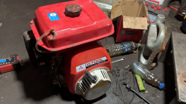 Động cơ xăng Mitsubishi G700L Đỏ. Mua bán Phụ tùng xe tại Thành phố Long Khánh Đồng Nai được đăng bởi mua ban sua chua may cay  hình 1