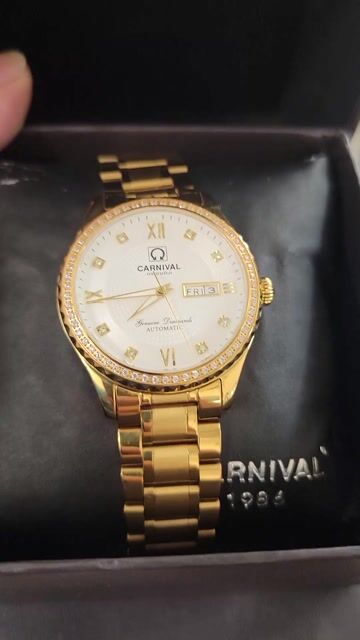 Đồng hồ Carnival Nam Automatic chưa đeo size 40. Mua bán Đồng hồ tại Thành phố Biên Hòa Đồng Nai được đăng bởi Long Kim Long hình 1