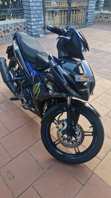 Yamaha Exciter 150 MX King Đen Xanh. Mua bán Xe máy tại Huyện Mỏ Cày Nam Bến Tre được đăng bởi Canh Le hình 1