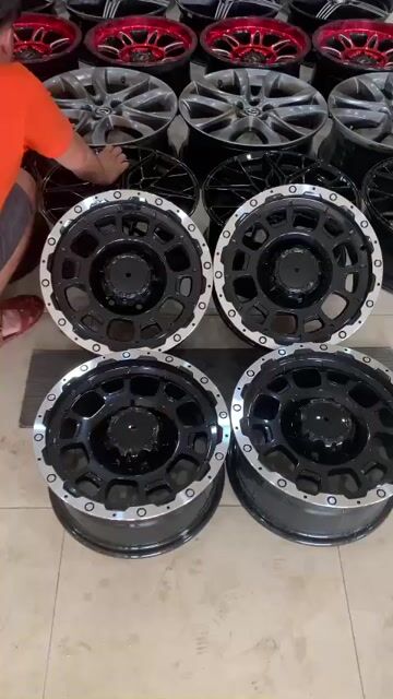 Mâm xe bán tải 15 inch Đen Bạc. Mua bán Phụ tùng xe tại Huyện Củ Chi Tp Hồ Chí Minh được đăng bởi Nguyễn Anh Phi hình 1