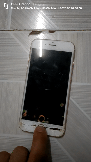 Apple iPhone 7G Vàng hồng Hư màn hình. Mua bán Điện thoại tại Huyện Hóc Môn Tp Hồ Chí Minh được đăng bởi hai lúa hình 1