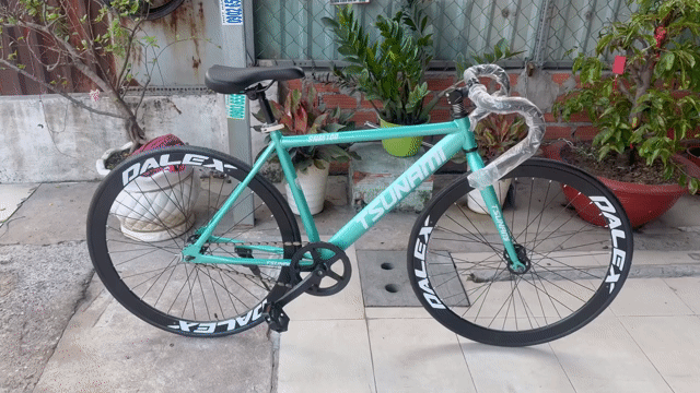 Xe đạp fixed gear Tsunami SNM100 Thép. Mua bán Xe đạp tại Quận Bình Tân Tp Hồ Chí Minh được đăng bởi Trịnh Xuân Trường hình 1